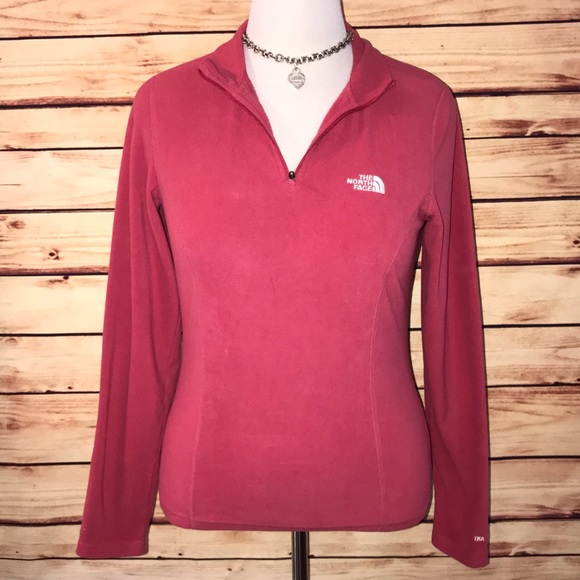 The North Face Tops - The North Face Rouge 1/4 Zip TKA 100 Pullover